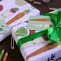 Christmas Vegetables Wrapping Paper, thumbnail 4 of 7