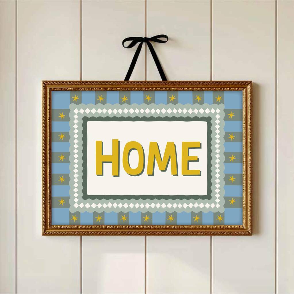 Cottage Core Style Home Print, 1 of 3