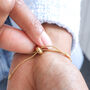 Non Tarnish Adjustable Sliding Bracelet With Puff Heart, thumbnail 3 of 8