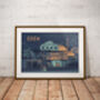 Eden Nightclub Ibiza Travel Poster Art Print, thumbnail 6 of 8