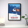 Bormio Downhill Ski Race Poster, thumbnail 3 of 6