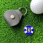 Personalised Scotland Flag Golf Ball Marker And Holder, thumbnail 2 of 2