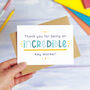 Incredible Key Worker Nursery Teacher Card, thumbnail 2 of 10