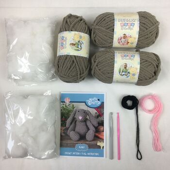 Ralphy Rabbit Crochet Kit, 2 of 2