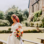The Florence Colourful Vintage Bridal Bouquet, thumbnail 4 of 10