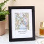 Your Favourite UK Place Personalised Map Print, thumbnail 1 of 10