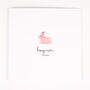 Personalised Pink Bunny Easter Card, thumbnail 5 of 6