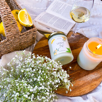 Lemon Zest Wax Melt/Candle, 2 of 5