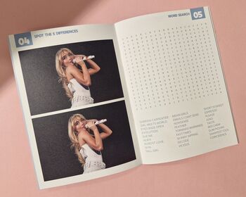 Sabrina Carpenter Activity Book, 4 of 5