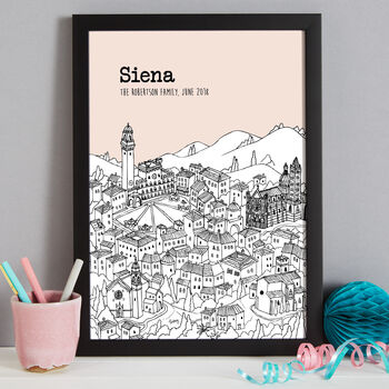 Personalised Siena Print, 9 of 10