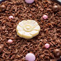 Flower Seven Inch Chocolate Pizza, thumbnail 1 of 2