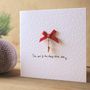 Personalised Keepsake Card With Silver Shell Charm, thumbnail 3 of 5
