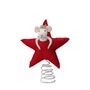 Wool Mouse Star Tree Topper, thumbnail 2 of 2