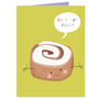 Mini Cinnamon Roll Card, thumbnail 2 of 5
