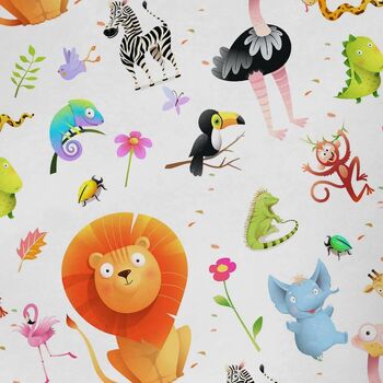 Jungle Safari Gift Wrapping Paper Roll Or Folded, 2 of 3