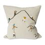 Mountain Climbers Embroidered Cushion W Insert, thumbnail 2 of 4