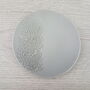 Henna Pattern Personalised Grey Clay Trinket Dish, thumbnail 2 of 4
