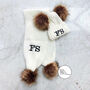 Two Piece Personalised Toddler Hat And Scarf Gift Set, thumbnail 1 of 1