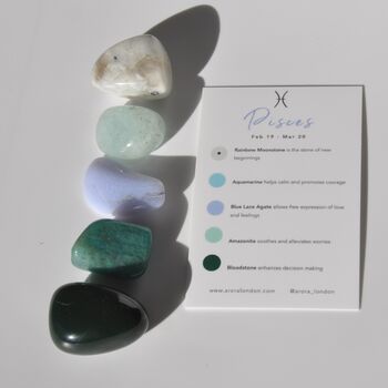 Pisces Zodiac Crystal Kit, 2 of 4