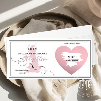 Personalised Staycation Voucher, 2 of 9