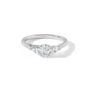 Alissa White Gold Lab Grown Diamond Engagement Ring, thumbnail 3 of 5