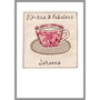 Personalised Tea Cup Birthday Card For Her, Mum, Grandma, thumbnail 3 of 12