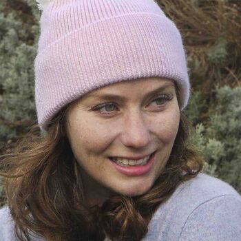 Autumn Soft Cashmere Pumpkin Beanie Hat Gift For Her, 3 of 7