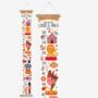 Children's Personalised Circus Height Chart, thumbnail 1 of 2