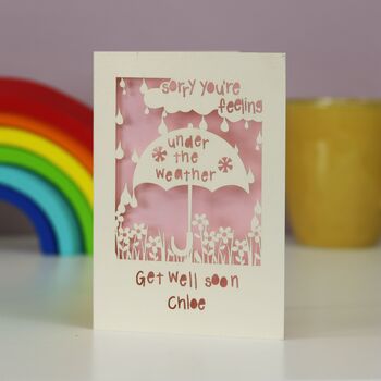Personalised Get Well Soon Card, 7 of 9