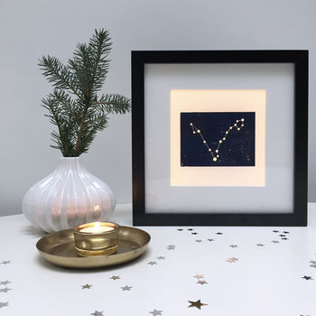 Personalised Star Sign Constellation Light Box, 2 of 12