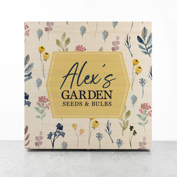 Personalised Botanical Gardener's Accessories Box, 2 of 4