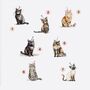 Personalised Birthday Excited Cat Card *Various Cat Breeds, thumbnail 2 of 8