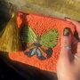 Butterfly Decorative Beaded Purse, thumbnail 3 of 4