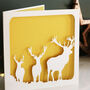 Stags Christmas Card, thumbnail 1 of 4