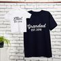 Personalised Daddy And Child T Shirt Set, thumbnail 3 of 10
