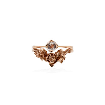 Rose Chevron Ring – Gold/Silver/Rose Gold, 6 of 12