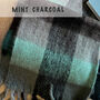 Colour Block Chunky Squares Check Blanket Scarf, thumbnail 4 of 12