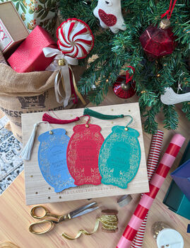 Luxury Oversized Christmas Tag, 4 of 9