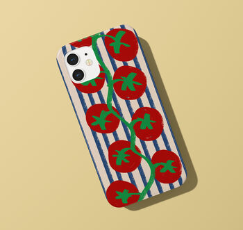 Tomatoes Phone Case Durable iPhone Samsung Mobile Cover, 3 of 3