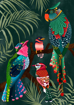 Tropical Bird Print, 4 of 5