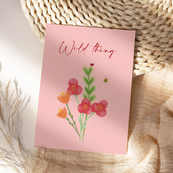 'Wild' Floral Print, 8 of 9