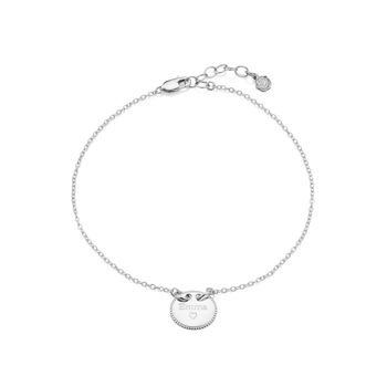 Engraved Silver Oval Anklet, 2 of 5