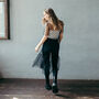 Simple Bridal Overlay Dress For Weddings, thumbnail 7 of 11