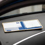 Disabled Blue Badge Parking Permit Wallet In Tiger Gold Lurex, thumbnail 11 of 12