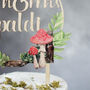 Personalised Wedding Cake Topper, Woodland, Toadstool, thumbnail 2 of 5