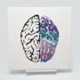 Brain Cross Stitch Kit, thumbnail 2 of 8