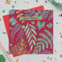 'Floral Christmas' Mixed Pack Of 12 Christmas Cards, thumbnail 10 of 12
