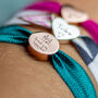 Personalised Camping/Adventure Stretch Bracelet Gift, thumbnail 1 of 7