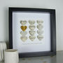 Personalised Golden Wedding Anniversary Heart Gift, thumbnail 10 of 12