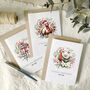 Fun Pun Christmas Cards Multi Pack Of 12, Plantable Wildflower Seed, thumbnail 1 of 4